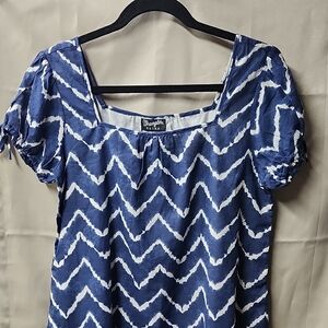 Wrangler Womens Short Sleeve Blouse Size S